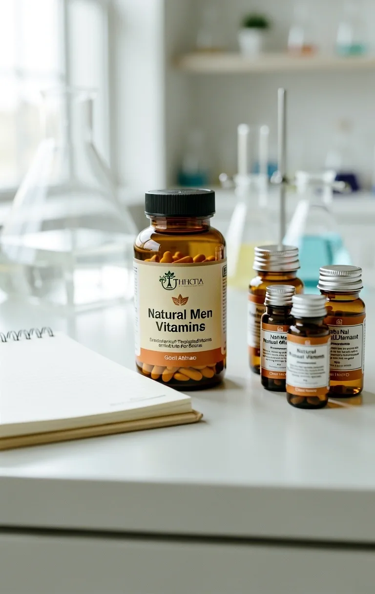 Naturalne suplementy w szklanym opakowaniu premium