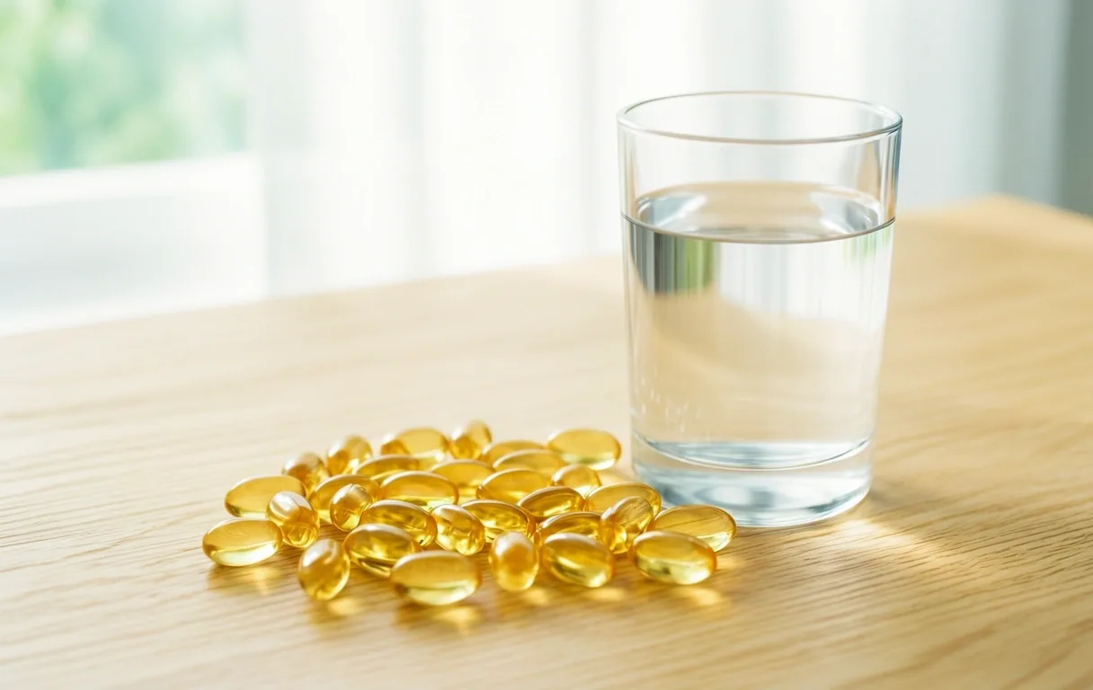 Natural capsules for strength
